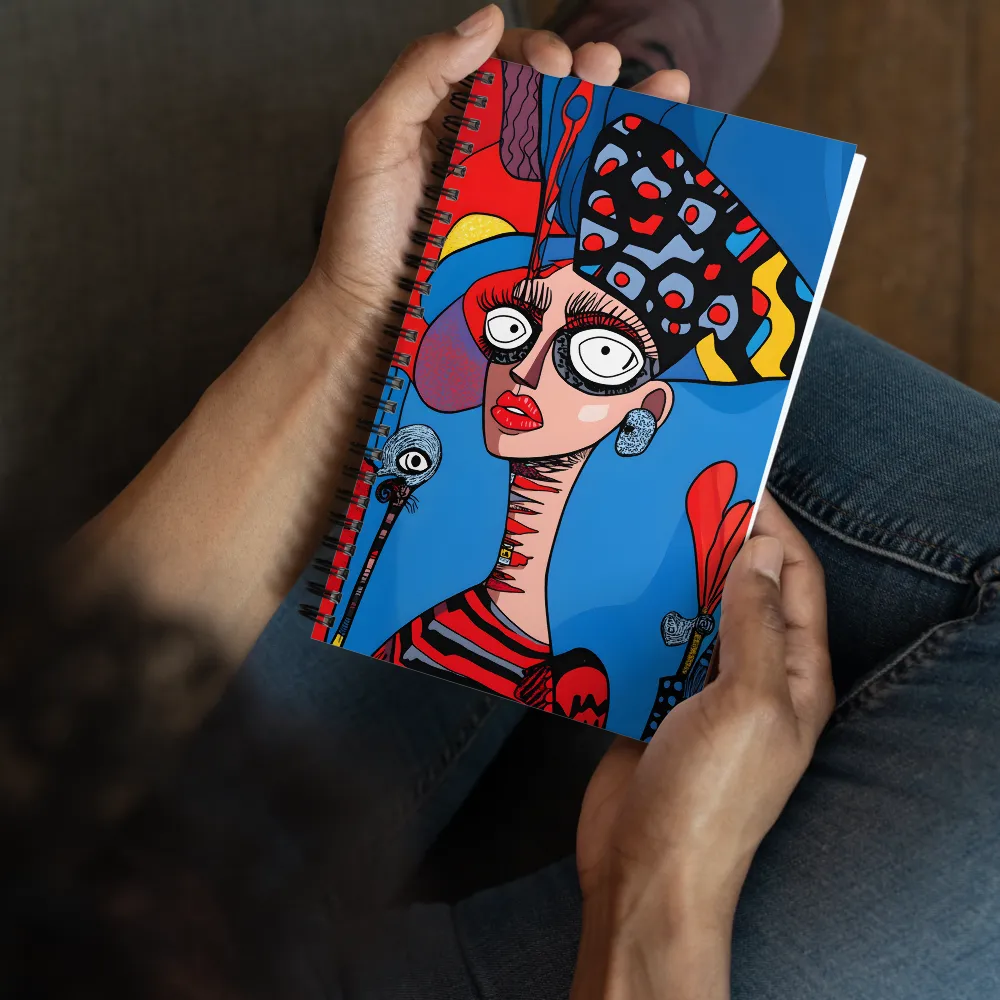 Cubist Expression 
 Spiral Notebook | 140 pages