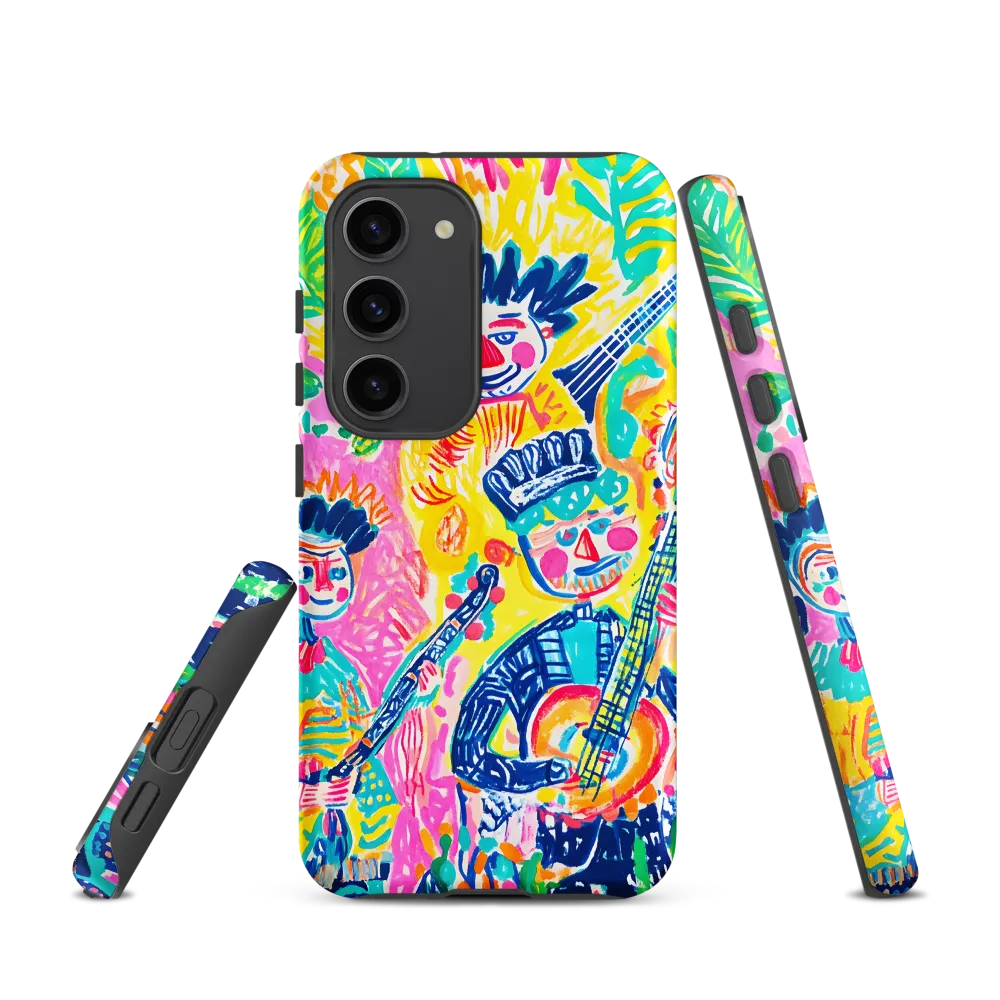 Two Colorful Musicians | Phone Case