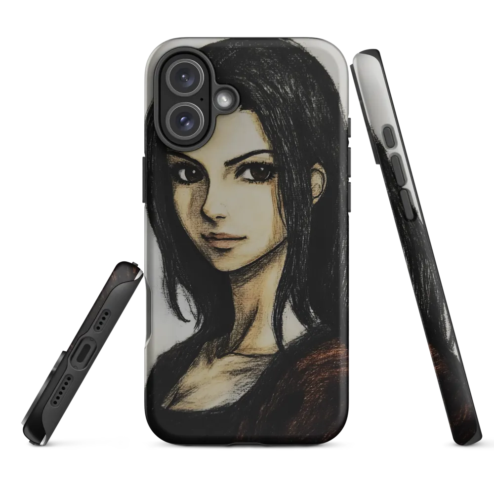 Anime Style Portrait of a Female Character