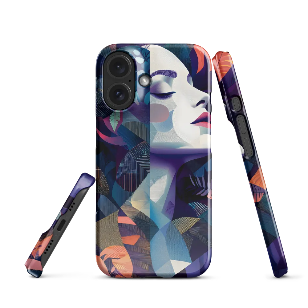 Tropical Flora Portrait 
 iPhone 16 Plus | Snap Case