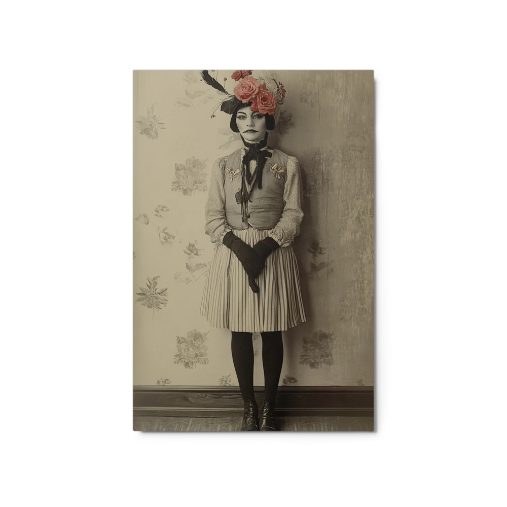 The Floral Clown | Art Print