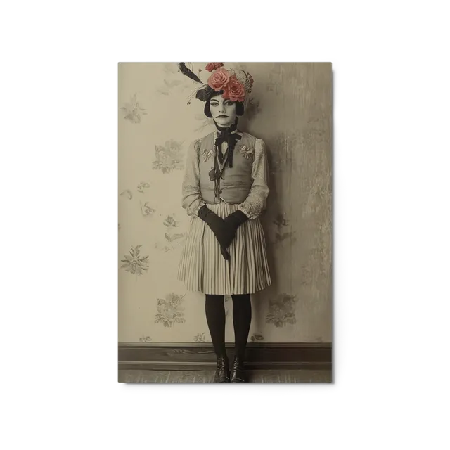 The Floral Clown | Art Print