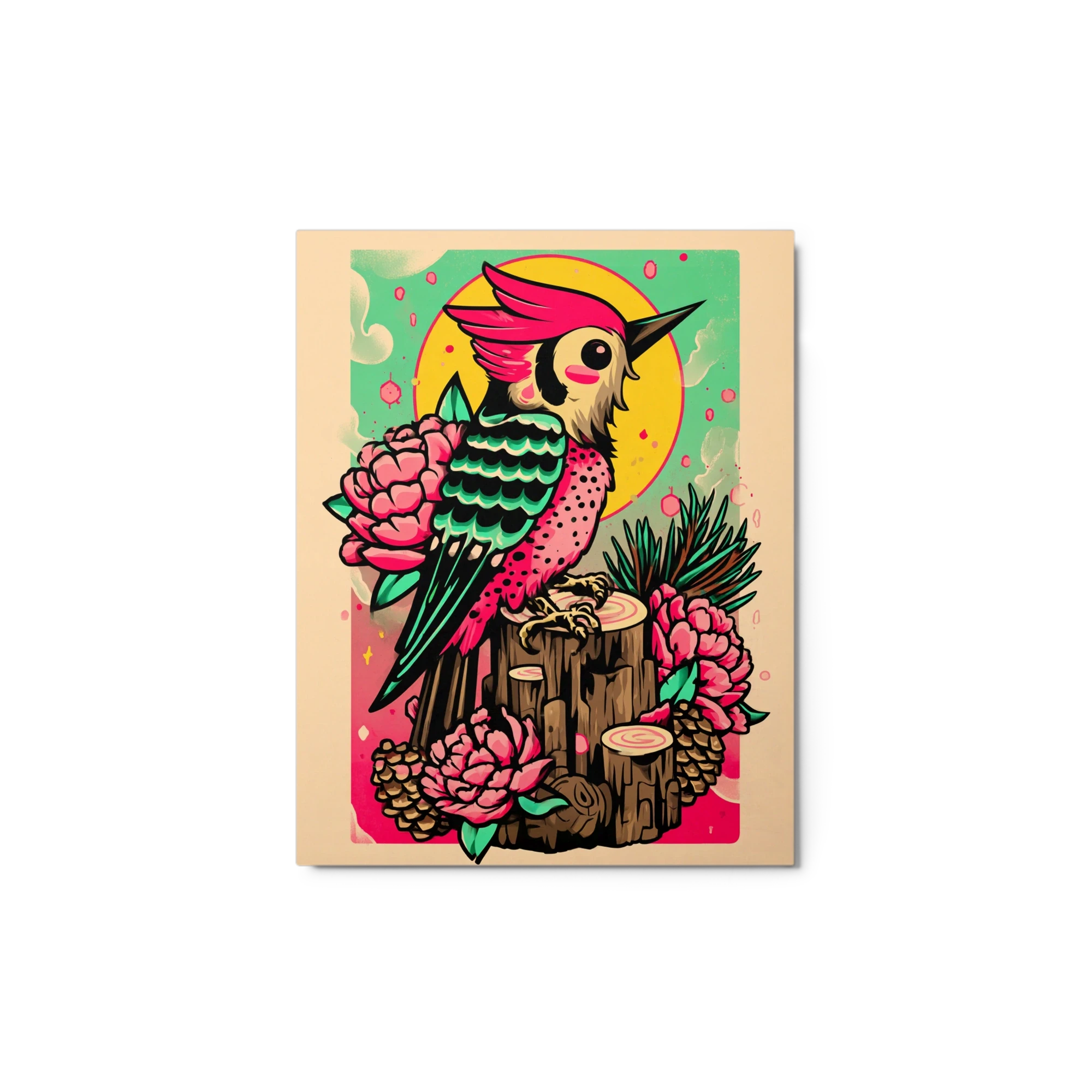 The Crested Woodpecker | Art Print