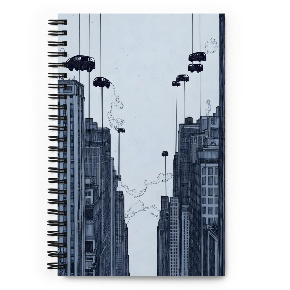 Urban Suspension 
 Spiral Notebook | 140 pages