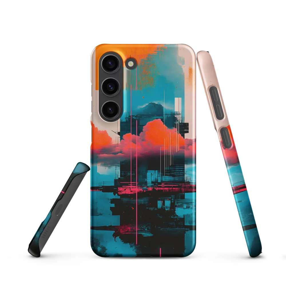 Futuristic Architecture with Clouds | Phone Case