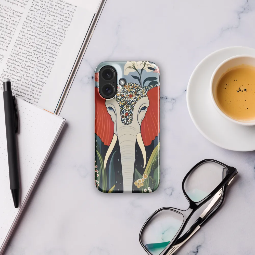 The Mosaic Elephant in the Jungle 
 Samsung Galaxy S23 Ultra | Tough Case