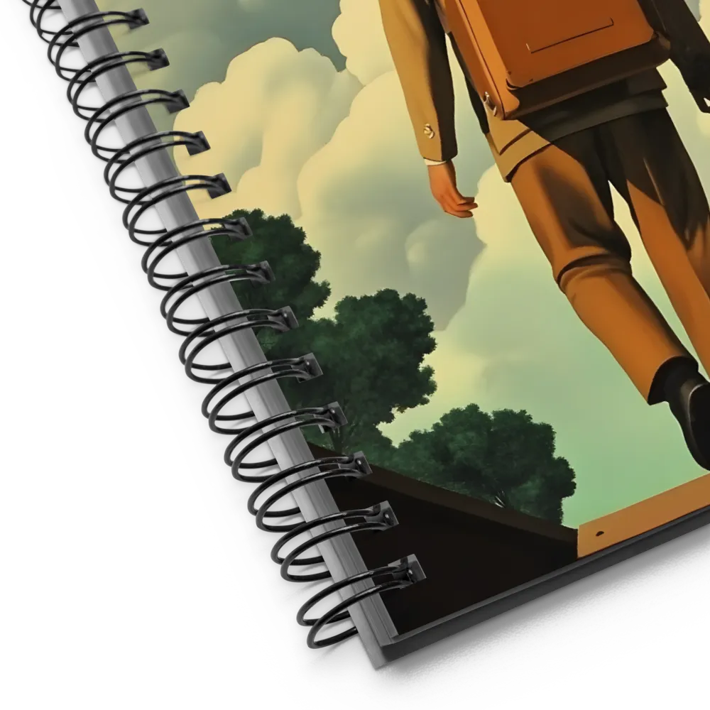 The Journey Ahead 
 Spiral Notebook | 140 pages