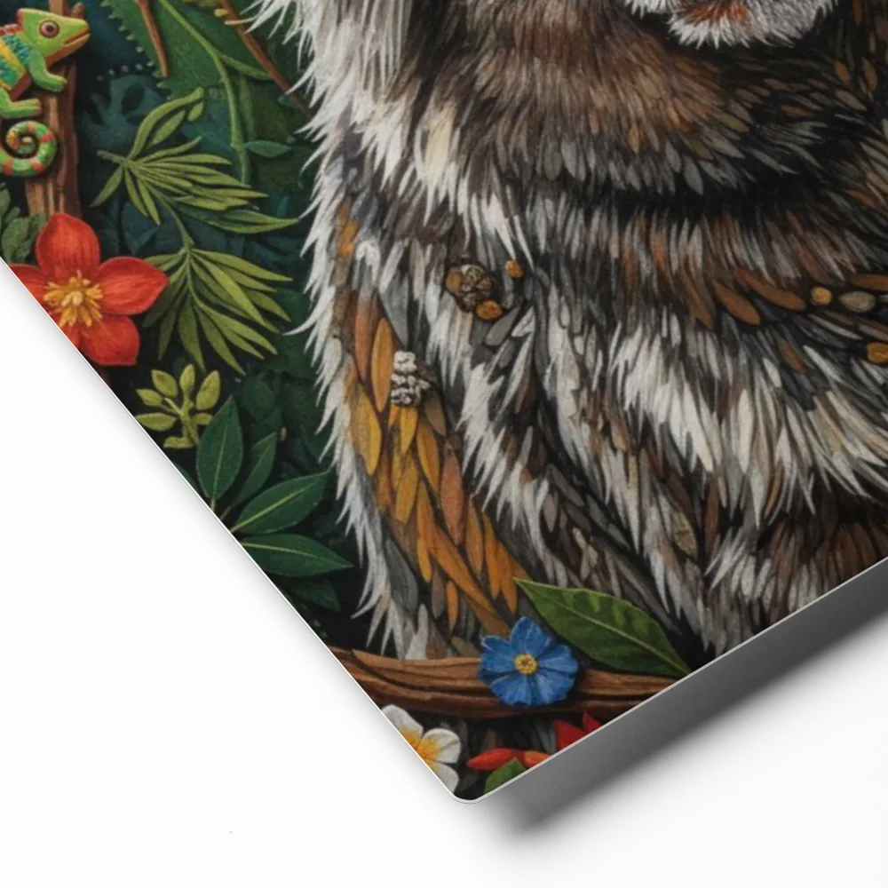 Guardian of the Canopy 
 Canvas with Black Frame