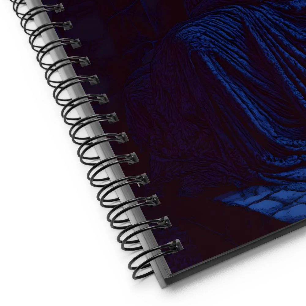 Solitude in Twilight Ruins 
 Spiral Notebook | 140 pages