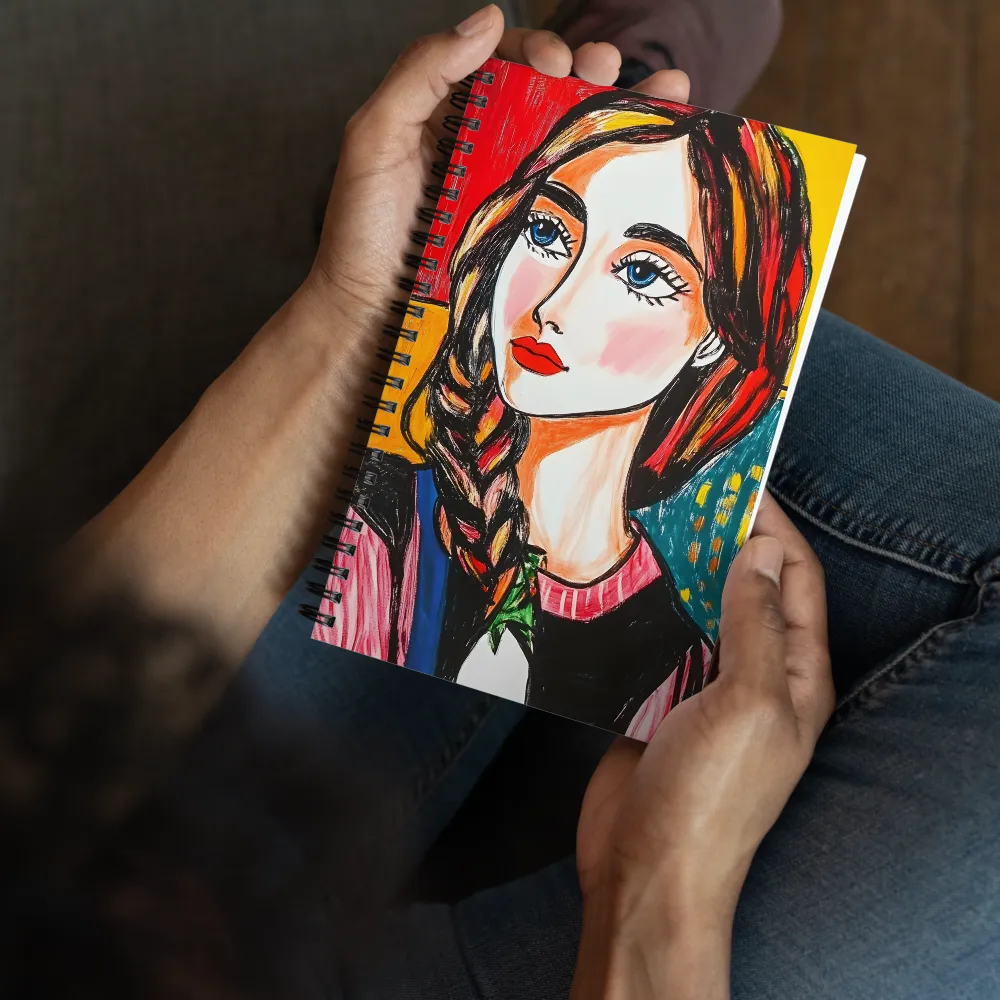 The Vibrant Gaze 
 Spiral Notebook | 140 pages