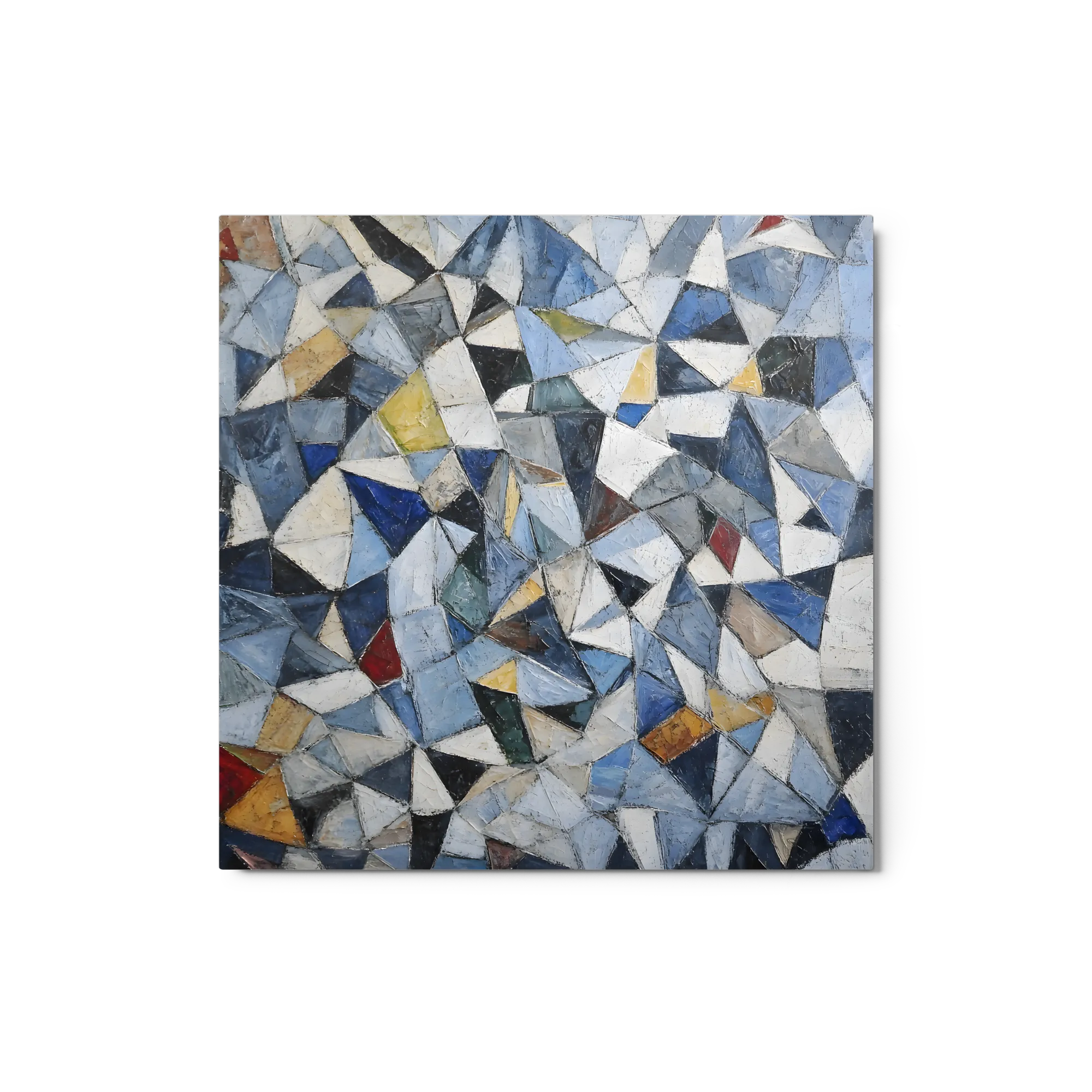 Fragmented Blue Geometry