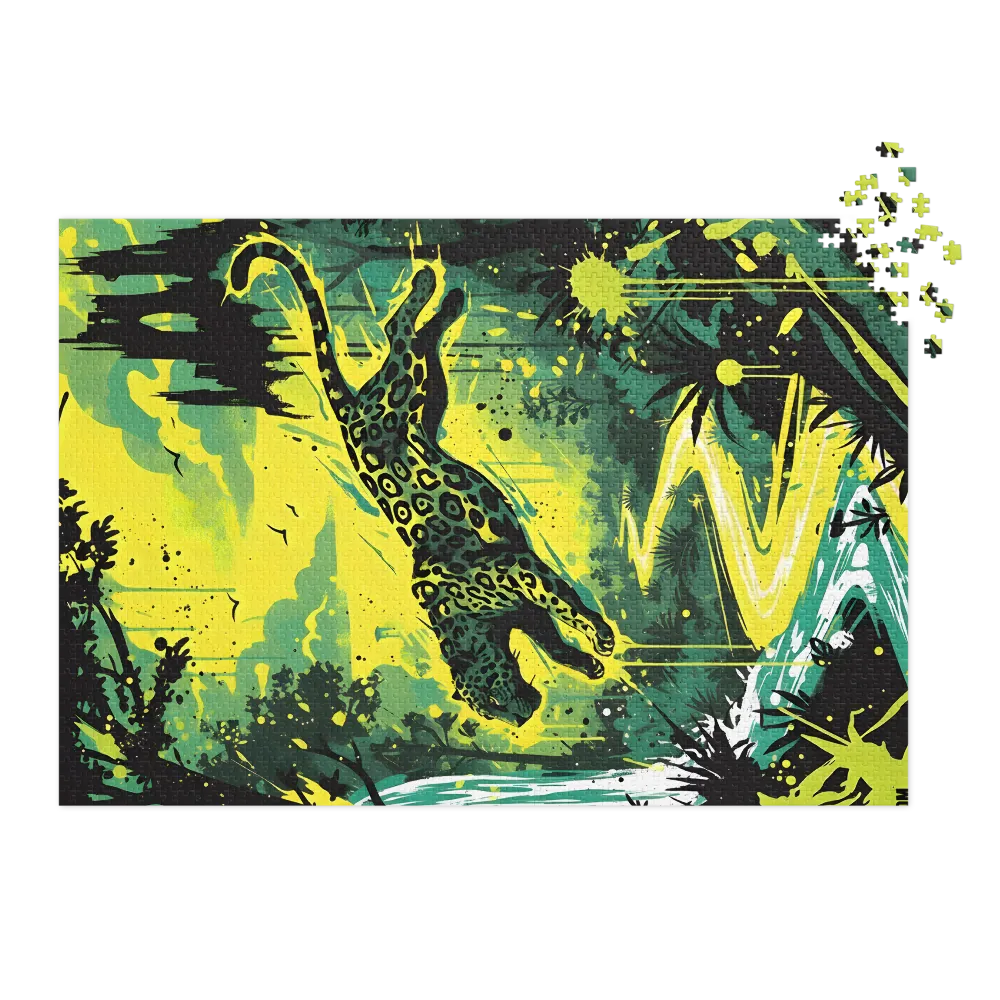 Leaping Jaguar