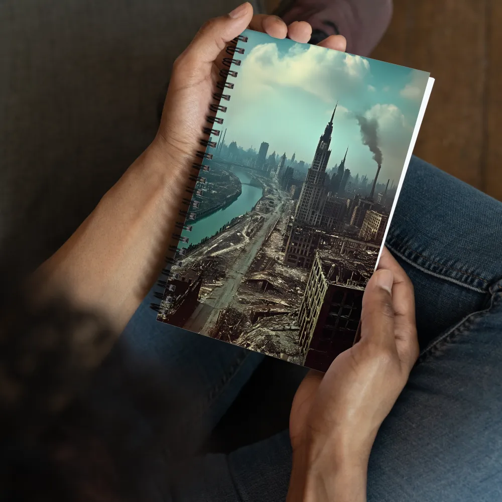Industrial Decay 
 Spiral Notebook | 140 pages