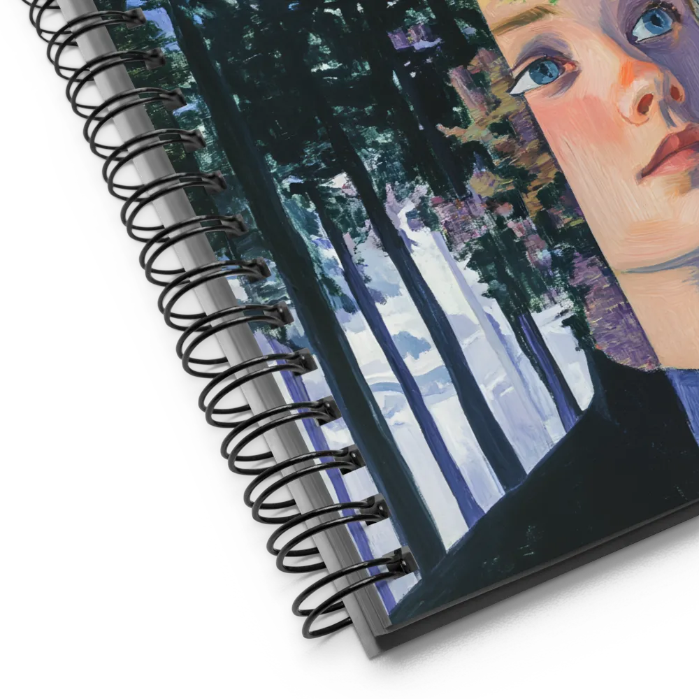 The Divided Gaze 
 Spiral Notebook | 140 pages