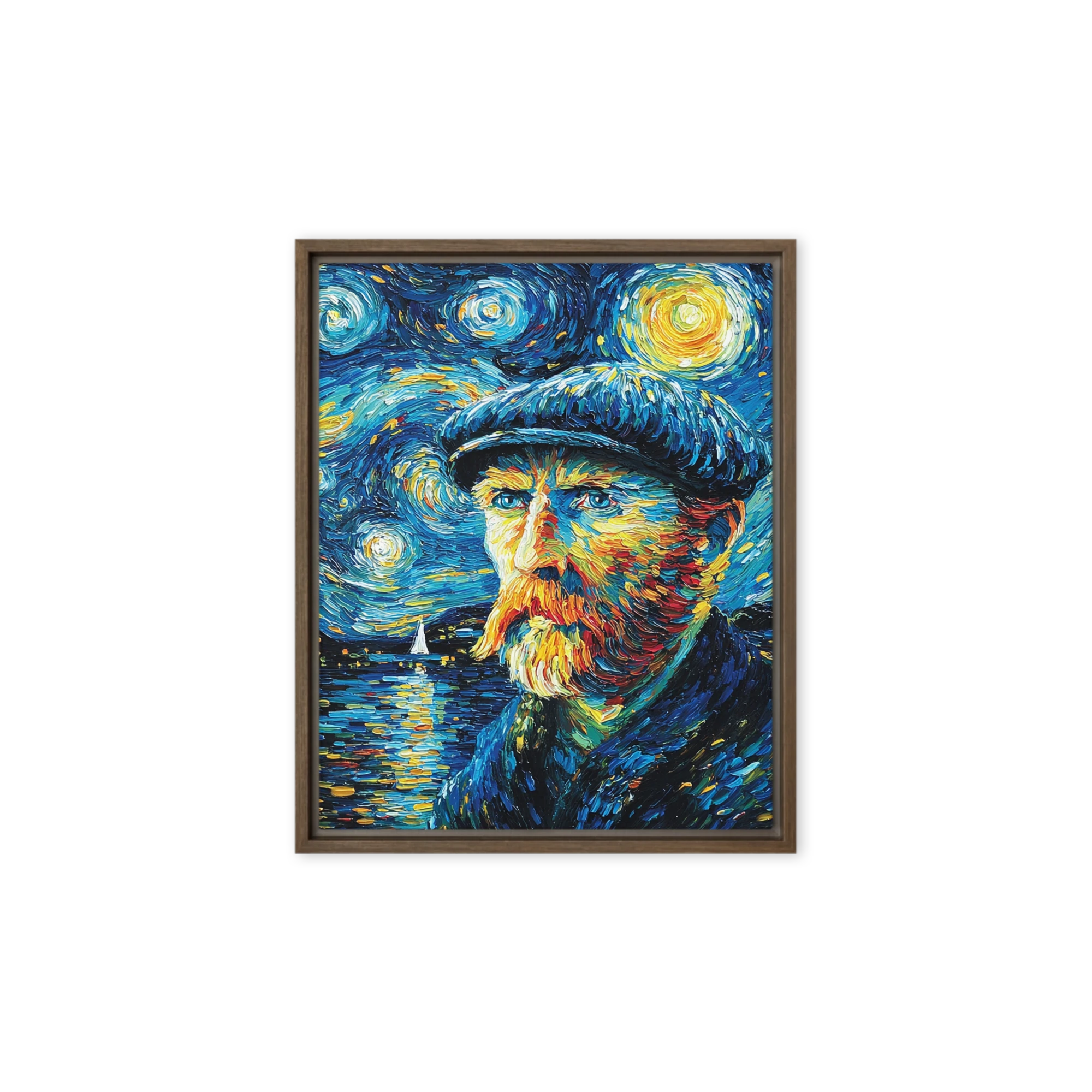 Starry Night Self-Portrait