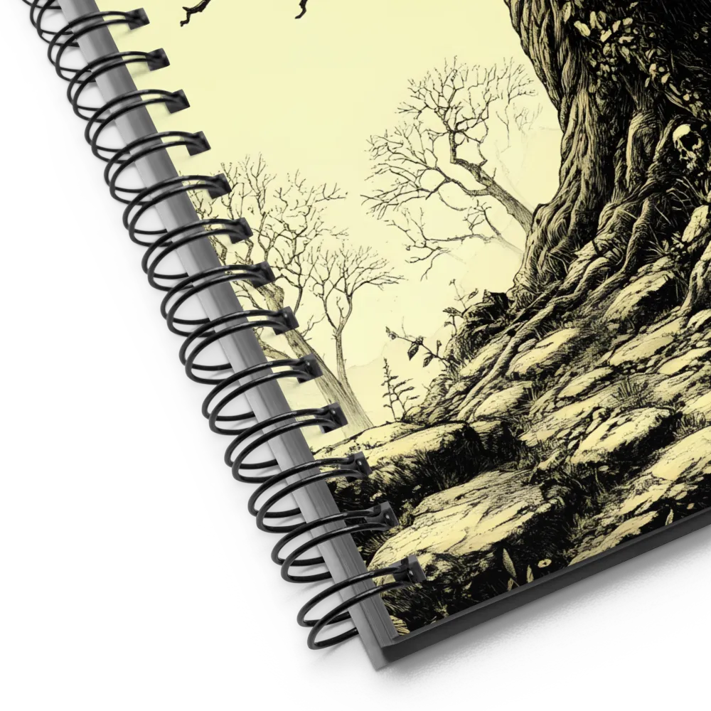 The Ancient Watcher 
 Spiral Notebook | 140 pages