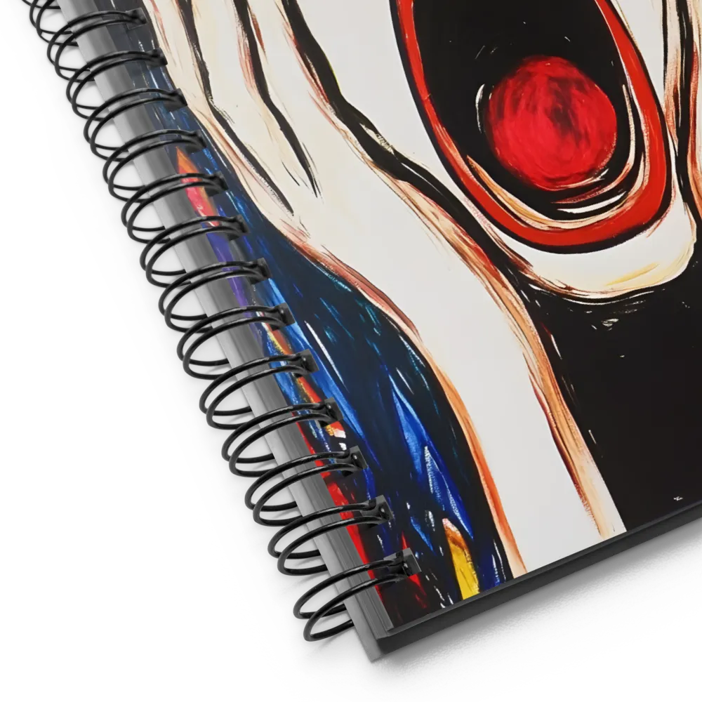 The Anguished Scream 
 Spiral Notebook | 140 pages