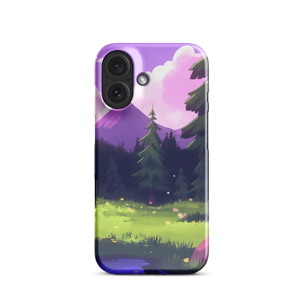 Enchanted Purple Forest 
 iPhone 13 | Tough Case