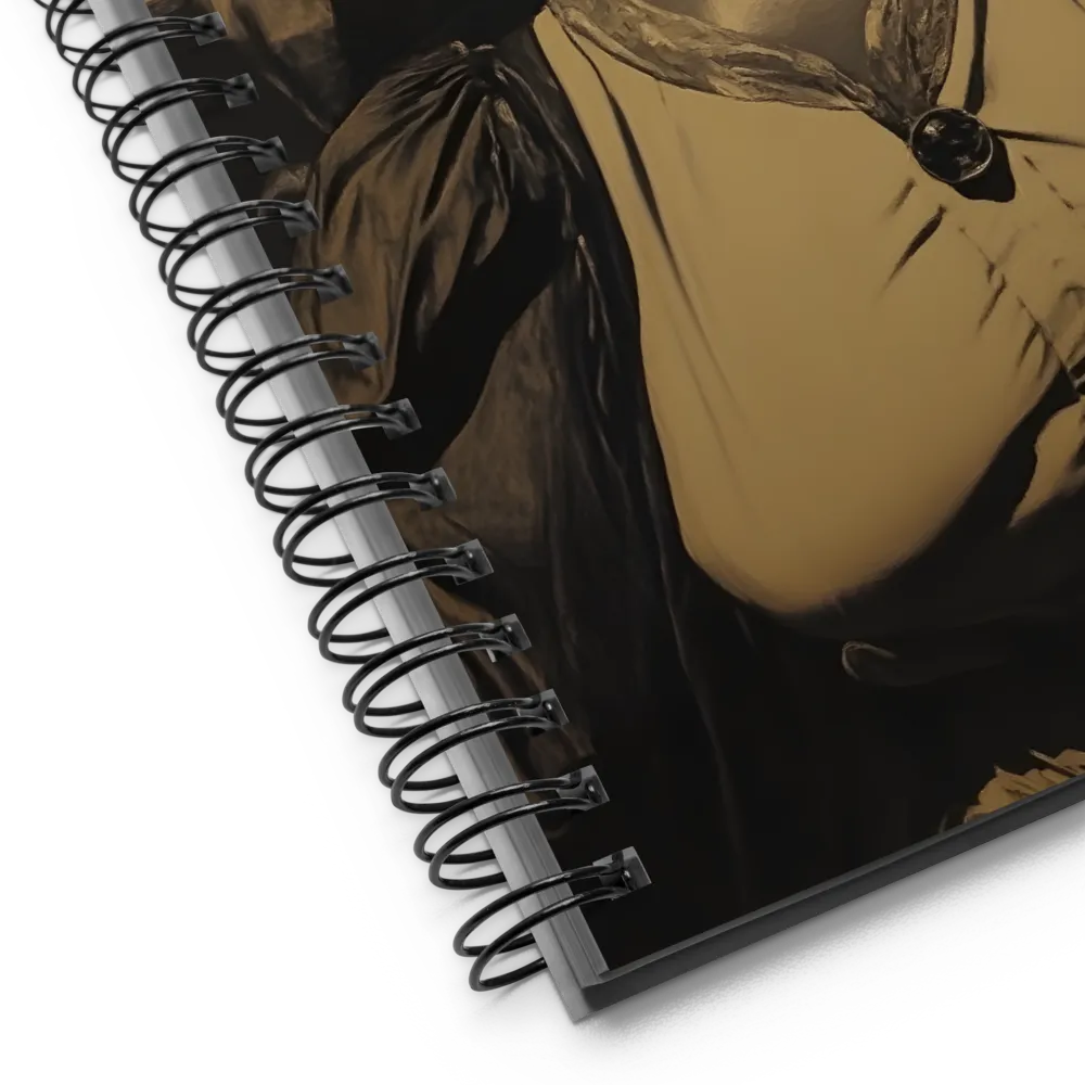 Portrait of Ecstasy 
 Spiral Notebook | 140 pages