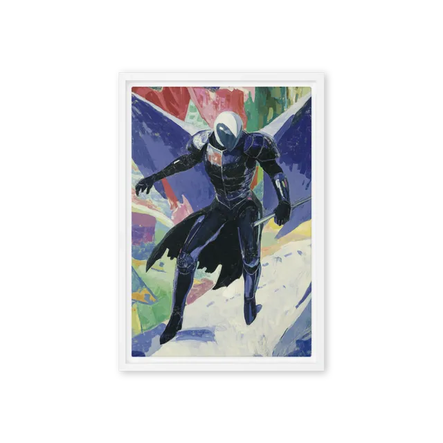 Futuristic Warrior Expression | Art Print