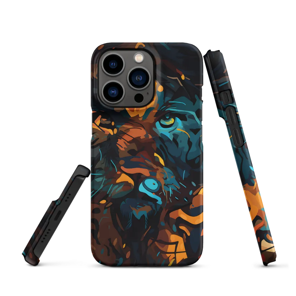 Jungle Big Cats Illustration | Phone Case