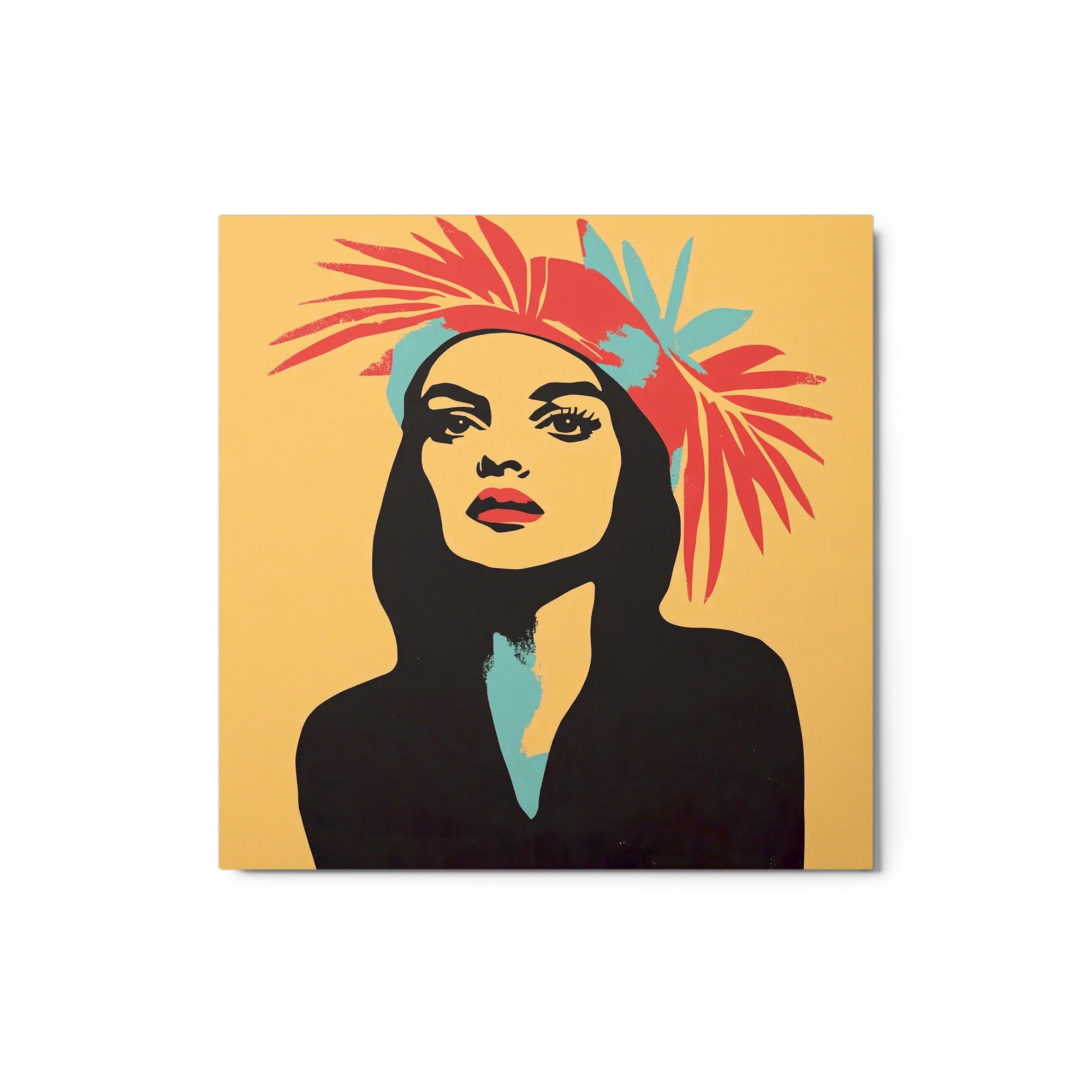 Pop Art Female Portrait