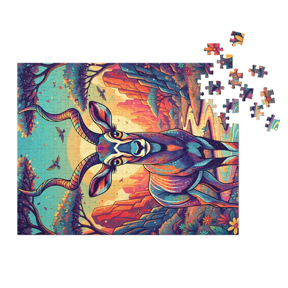 Turquoise Dawn — Horned Antelope