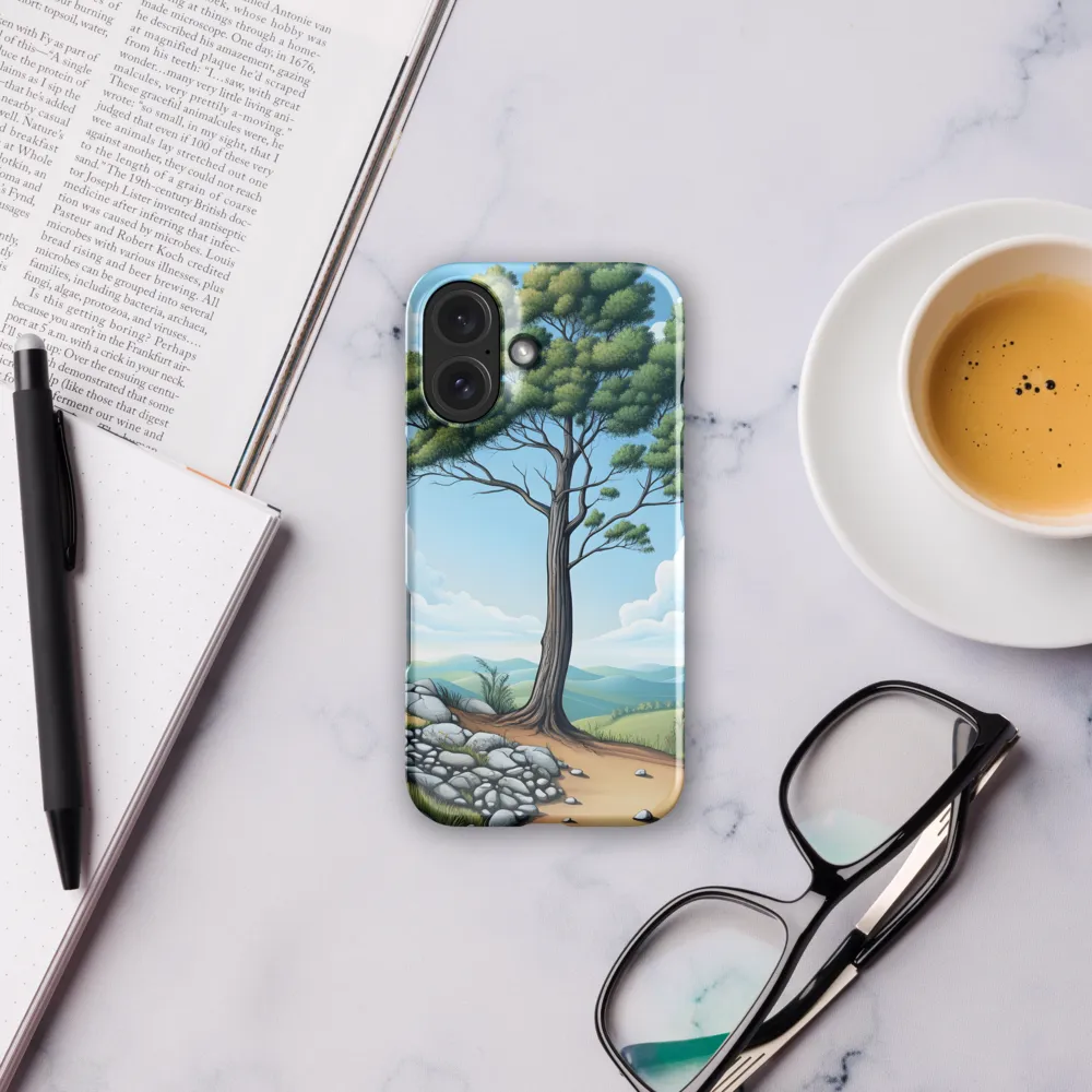 Lone Tree on a Hill 
 iPhone 15 Pro | MagSafe® Tough Case
