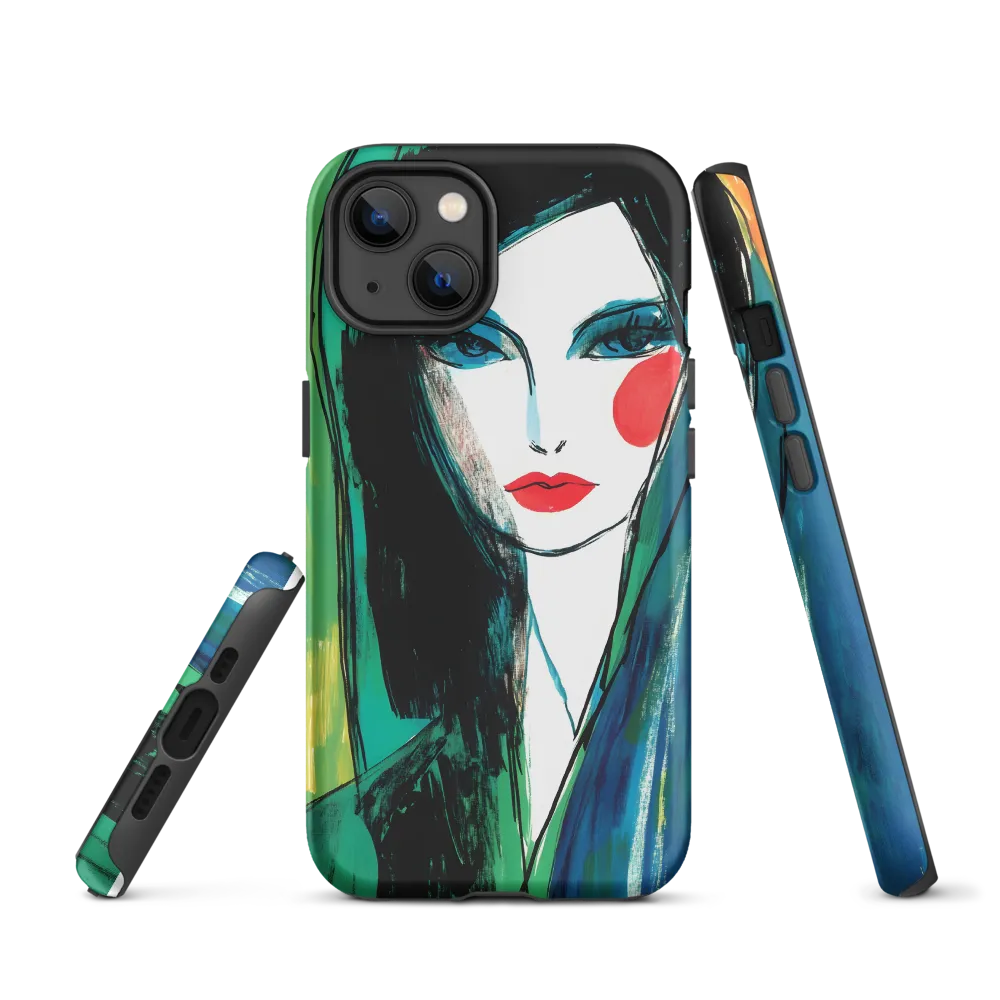 Modern Portrait of a Woman | Phone Case