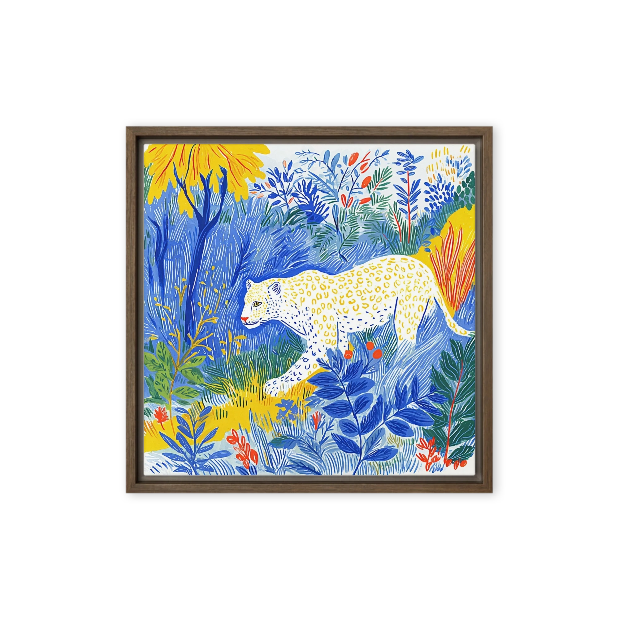 Leopard in the Jungle | Art Print
