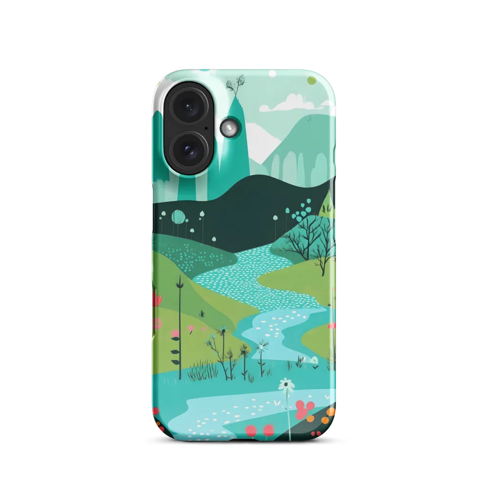 Whimsical River Valley 
 iPhone 15 Pro | MagSafe® Tough Case