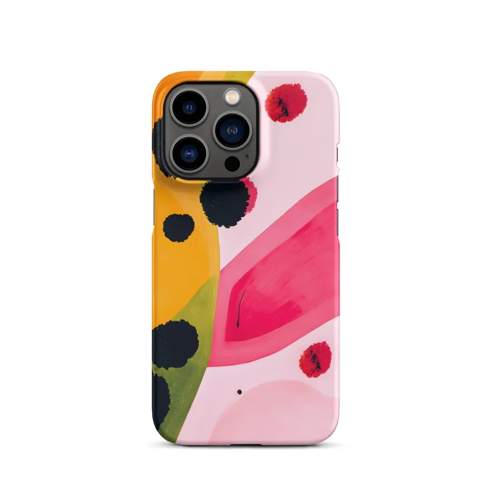 Abstract Acrylic Painting with Bold Colors | Phone Case
