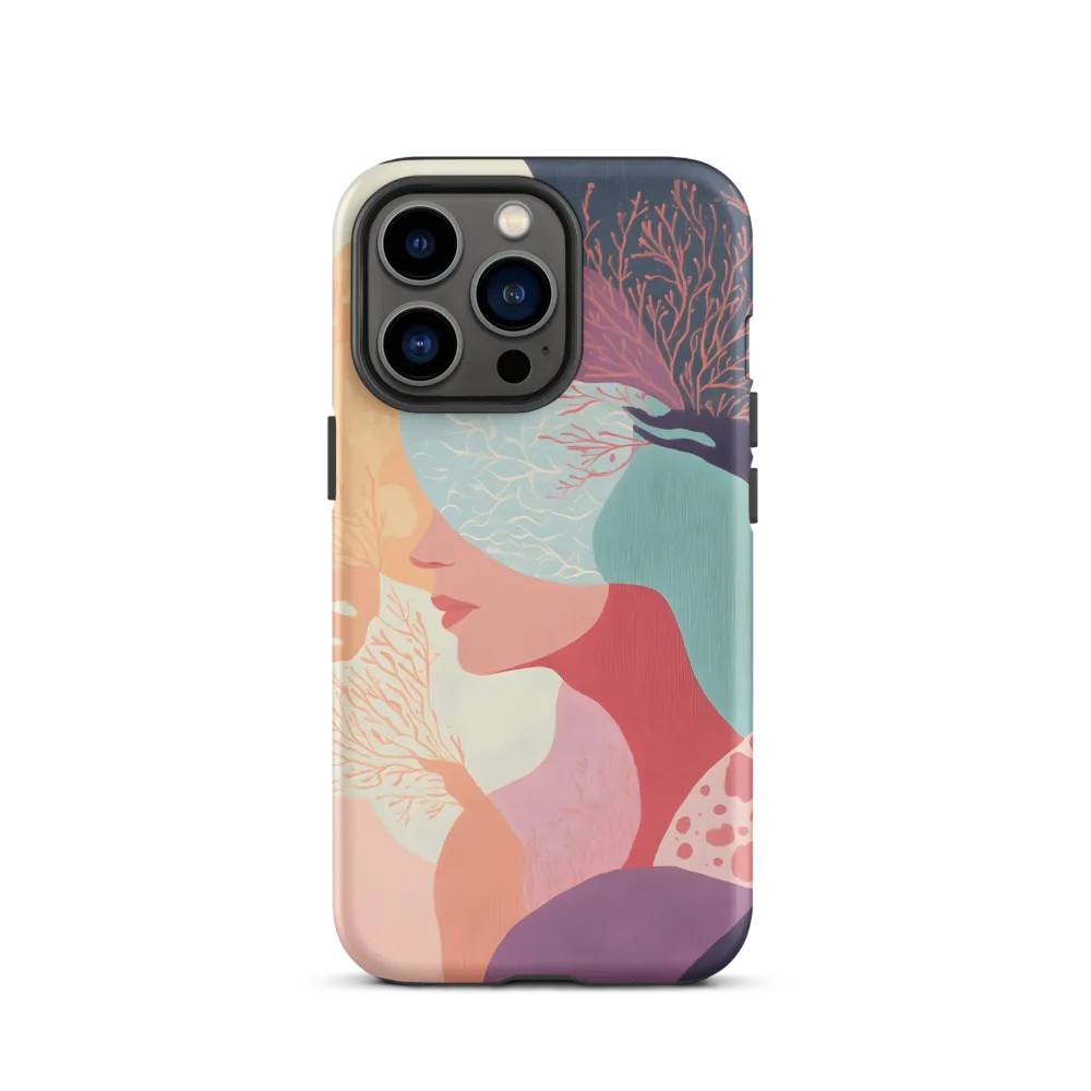 Abstract Nature-Inspired Human Silhouette | Phone Case