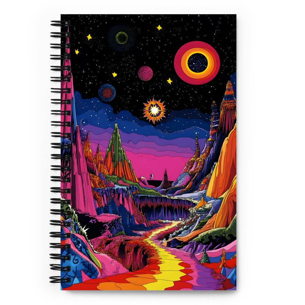 Cosmic Odyssey 
 Spiral Notebook | 140 pages
