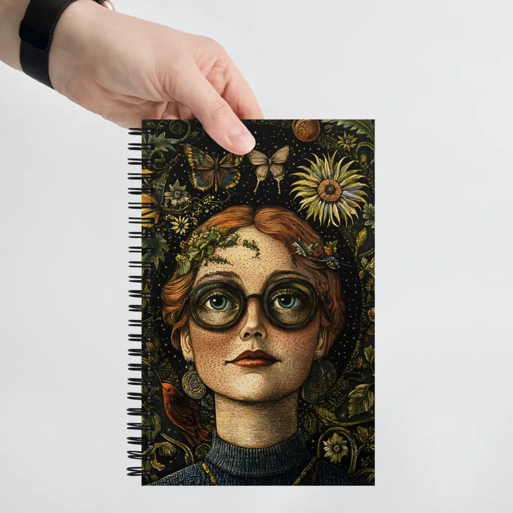 Enchanted Gaze 
 Spiral Notebook | 140 pages