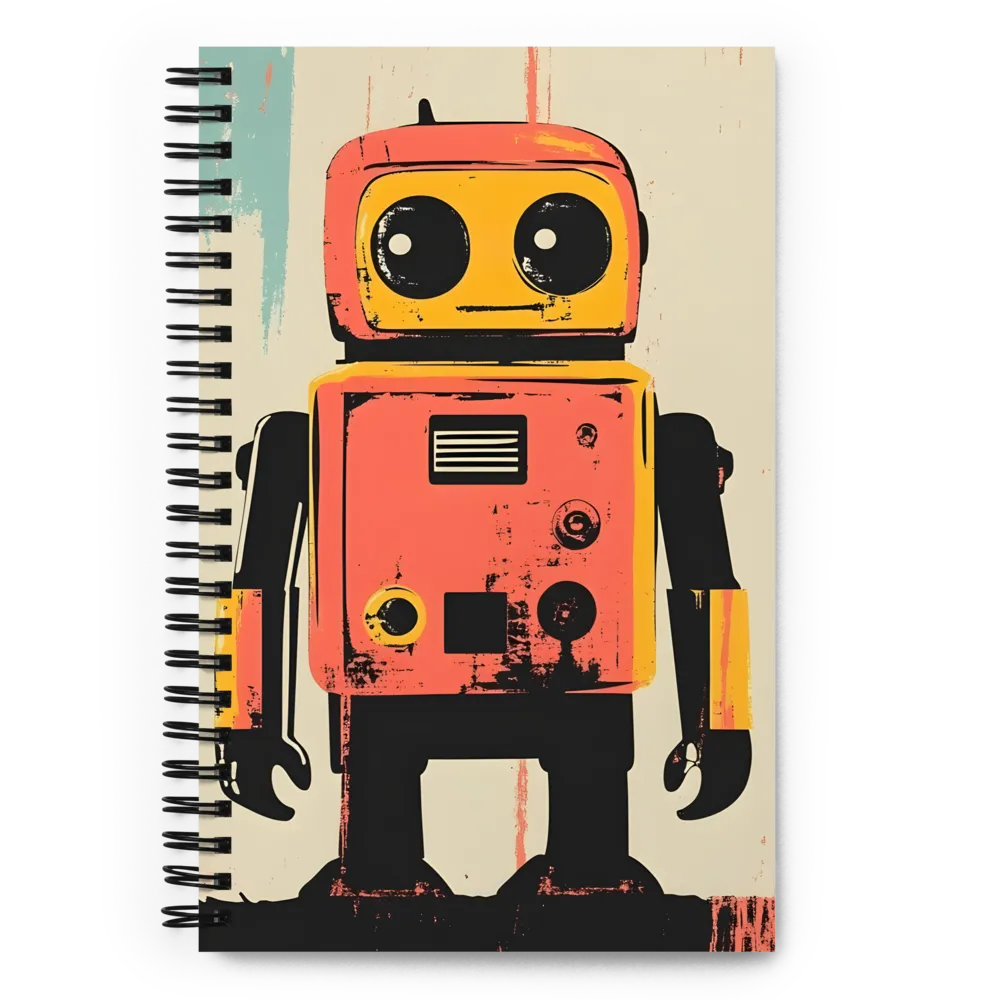 Retro Robot Charm