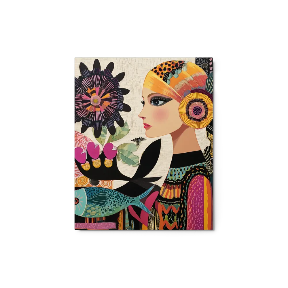 Abstract Floral Profile | Art Print