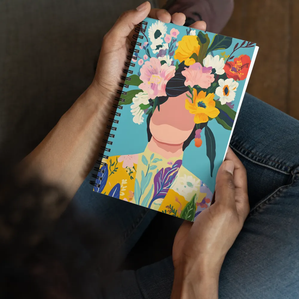 Floral Serenade 
 Spiral Notebook | 140 pages