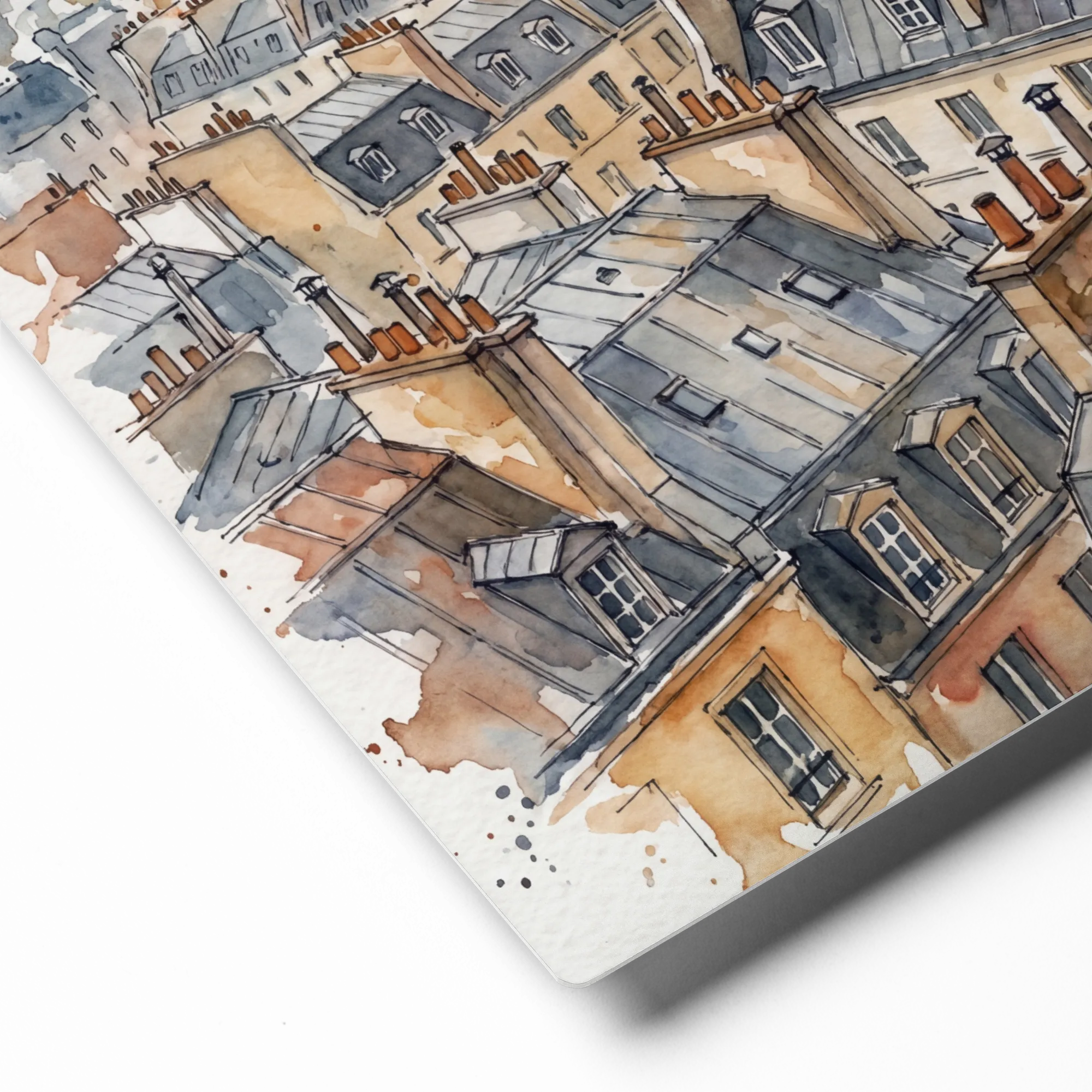 Parisian Rooftop Vista | Art Print