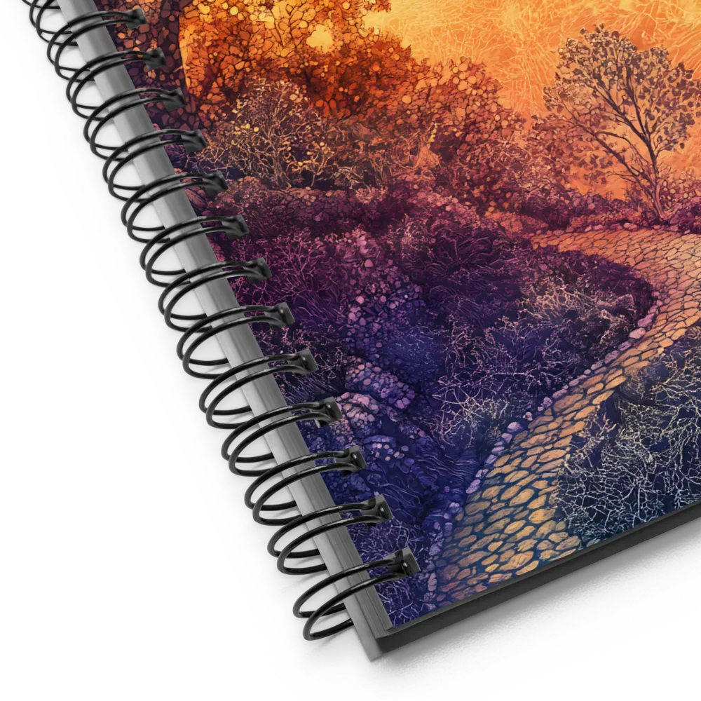The Wanderer's Golden Path 
 Spiral Notebook | 140 pages