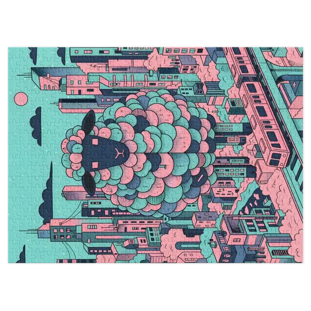 Metropolis Sheep | Jigsaw Puzzles