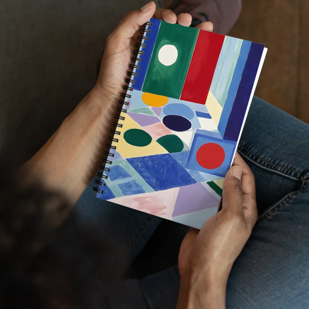 Dynamic Geometric Abstraction 
 Spiral Notebook | 140 pages