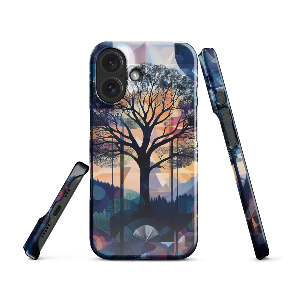 Stained Glass Forest 
 Samsung Galaxy S25 | Snap Case