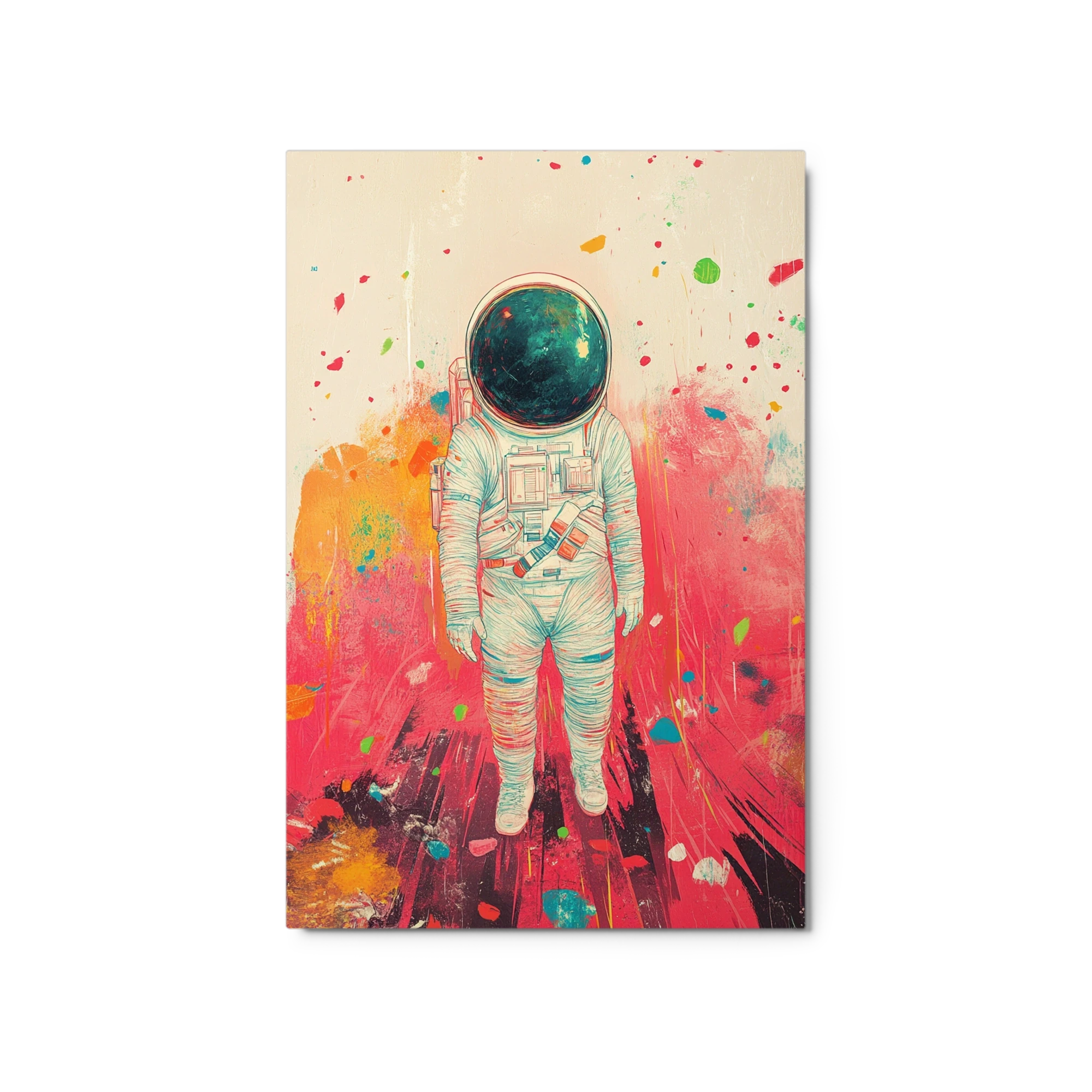 Surreal Astronaut Artwork
