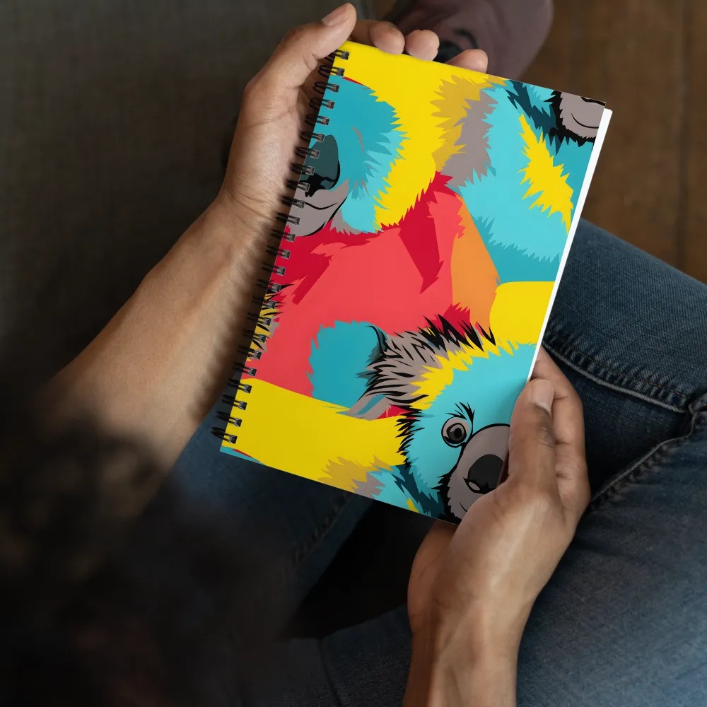 Whimsical Koalas in Vibrant Colors