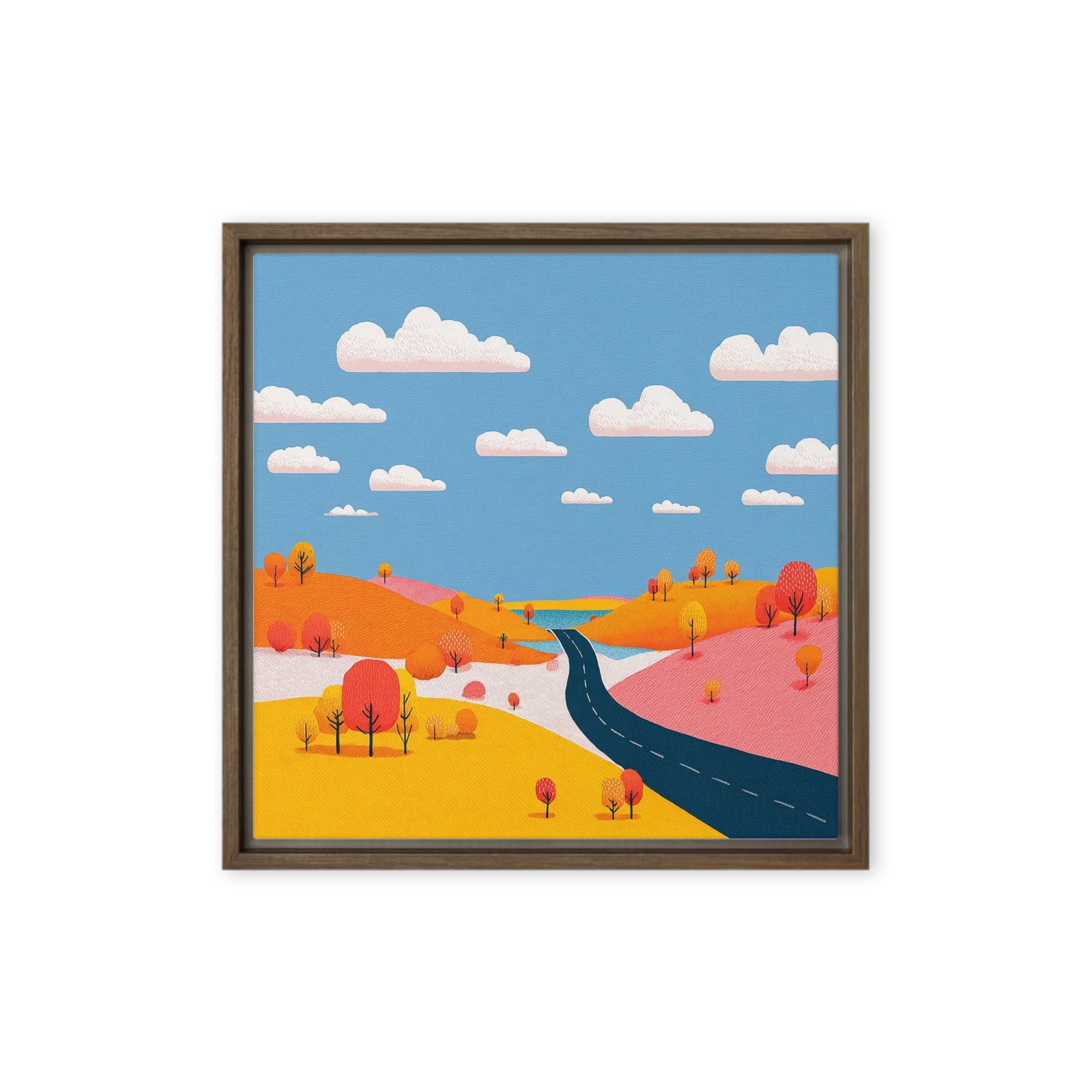Autumn Hills Road | Art Print