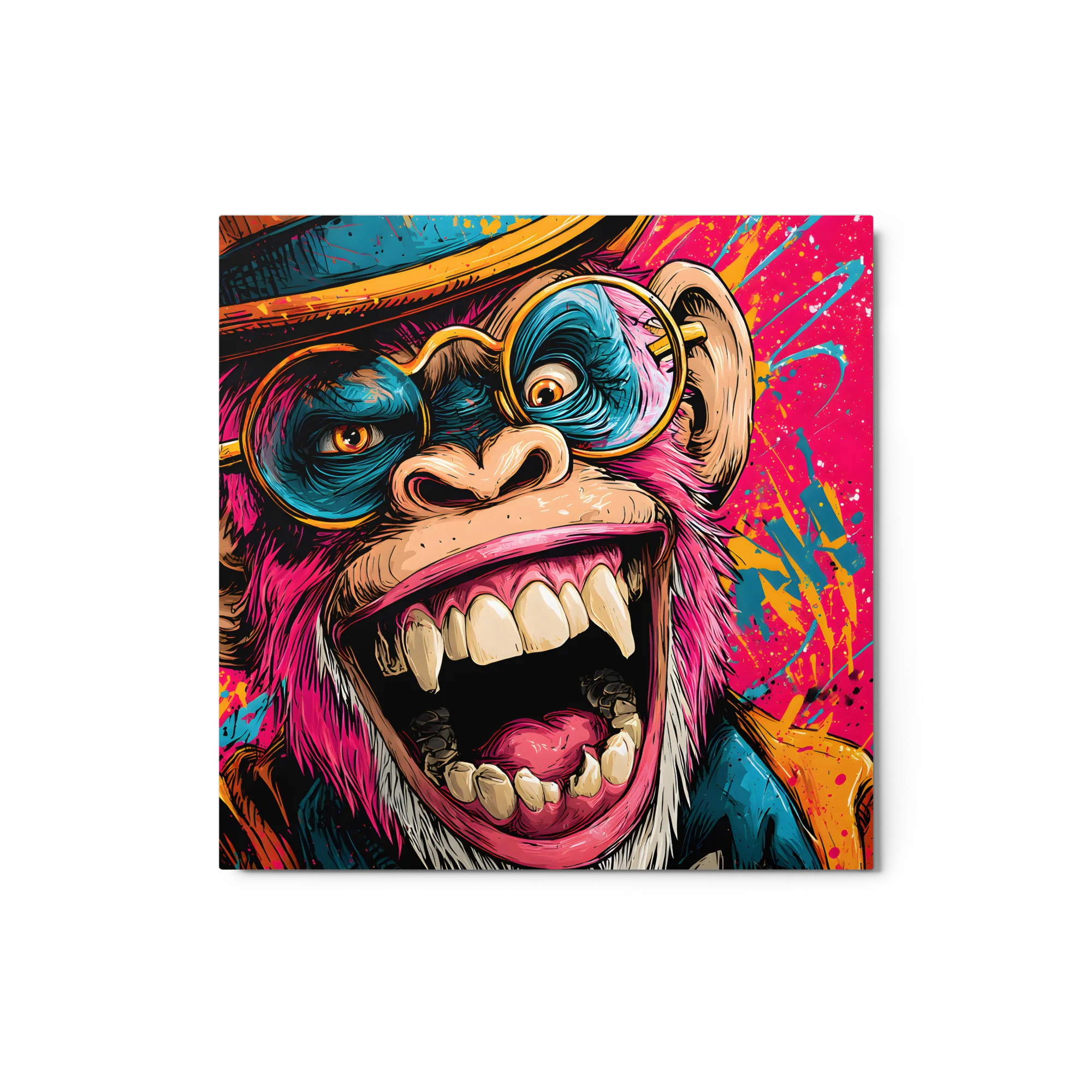 Laughing Chimp Graffiti