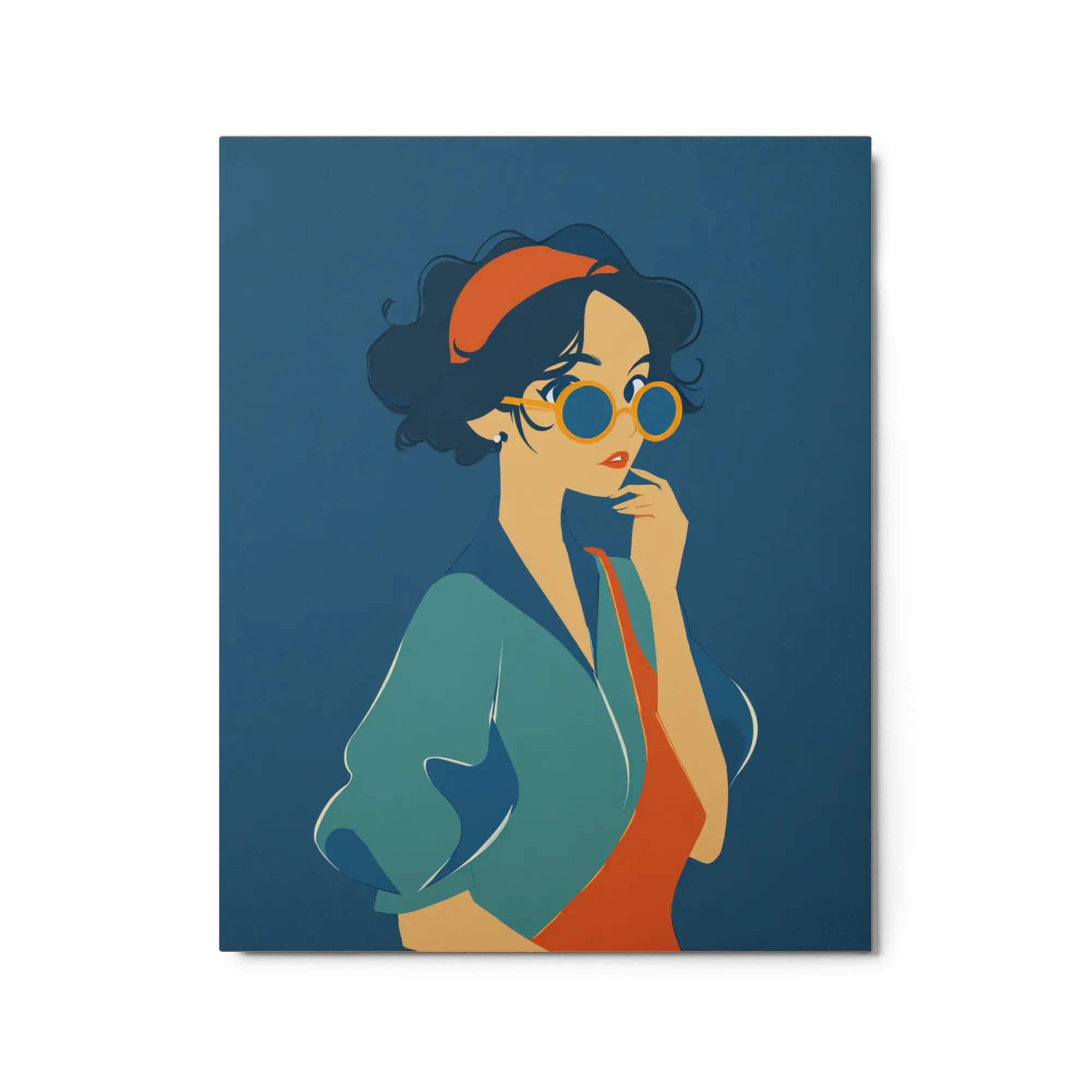 Chic Retro Portrait