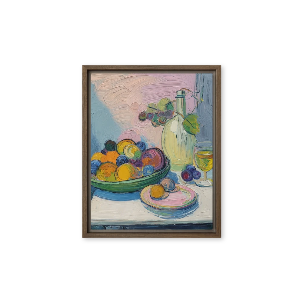 Still Life with Wine and Fruit | Art Print