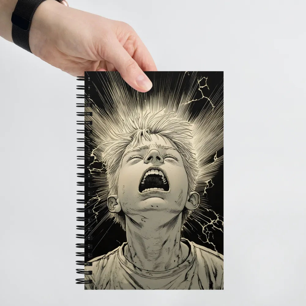 The Burst of Emotion 
 Spiral Notebook | 140 pages
